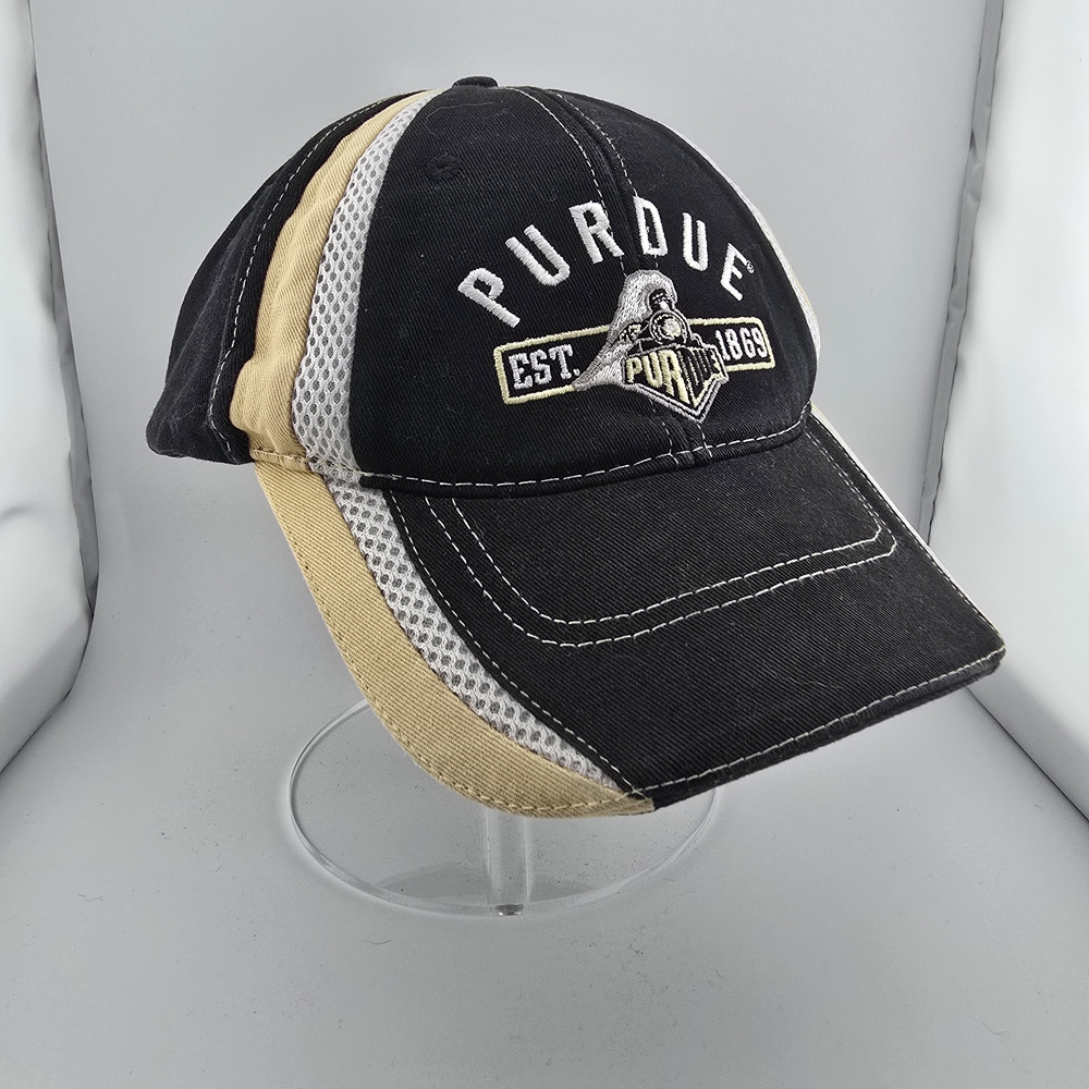 Purdue Boilermakers Embroided Champion Hat Train Logo Mesh Back Cap